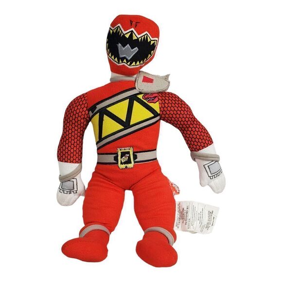 Hasbro Mighty Morphin Power Ranger Red Ranger Plush Soft Toy TV Show Series 21" - Picture 1 of 10